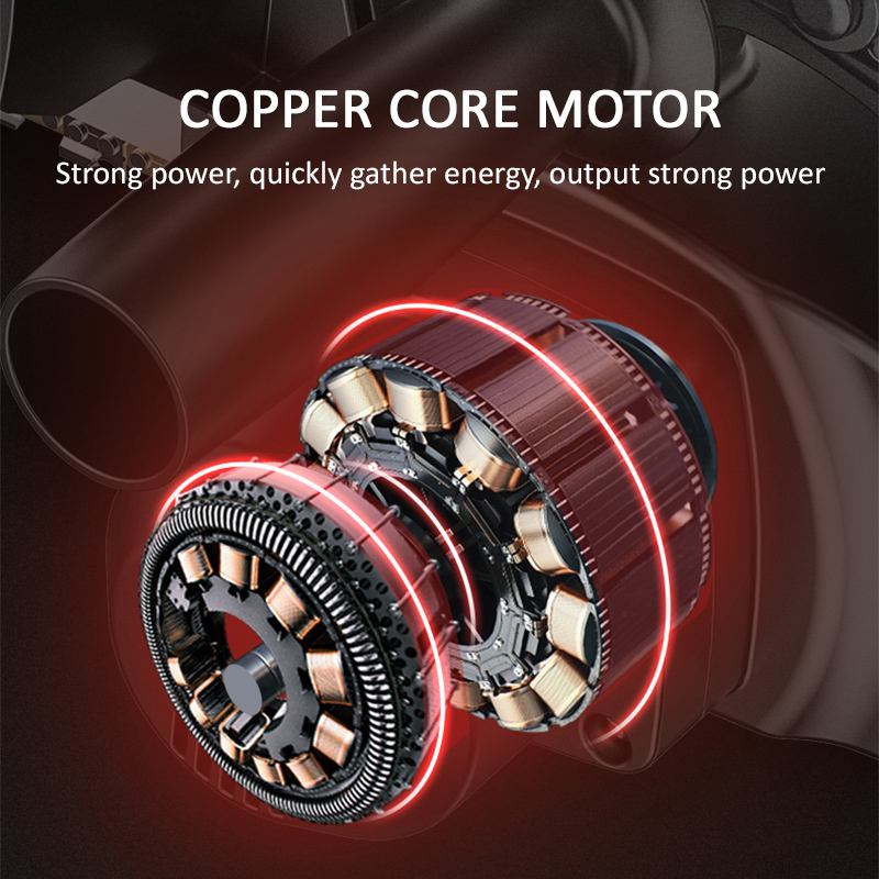 48V Portable Electric Pruning Saw Cordless Woodworking Electric Saw Garden Logging Mini Electric Chain Saw with 2 Battery