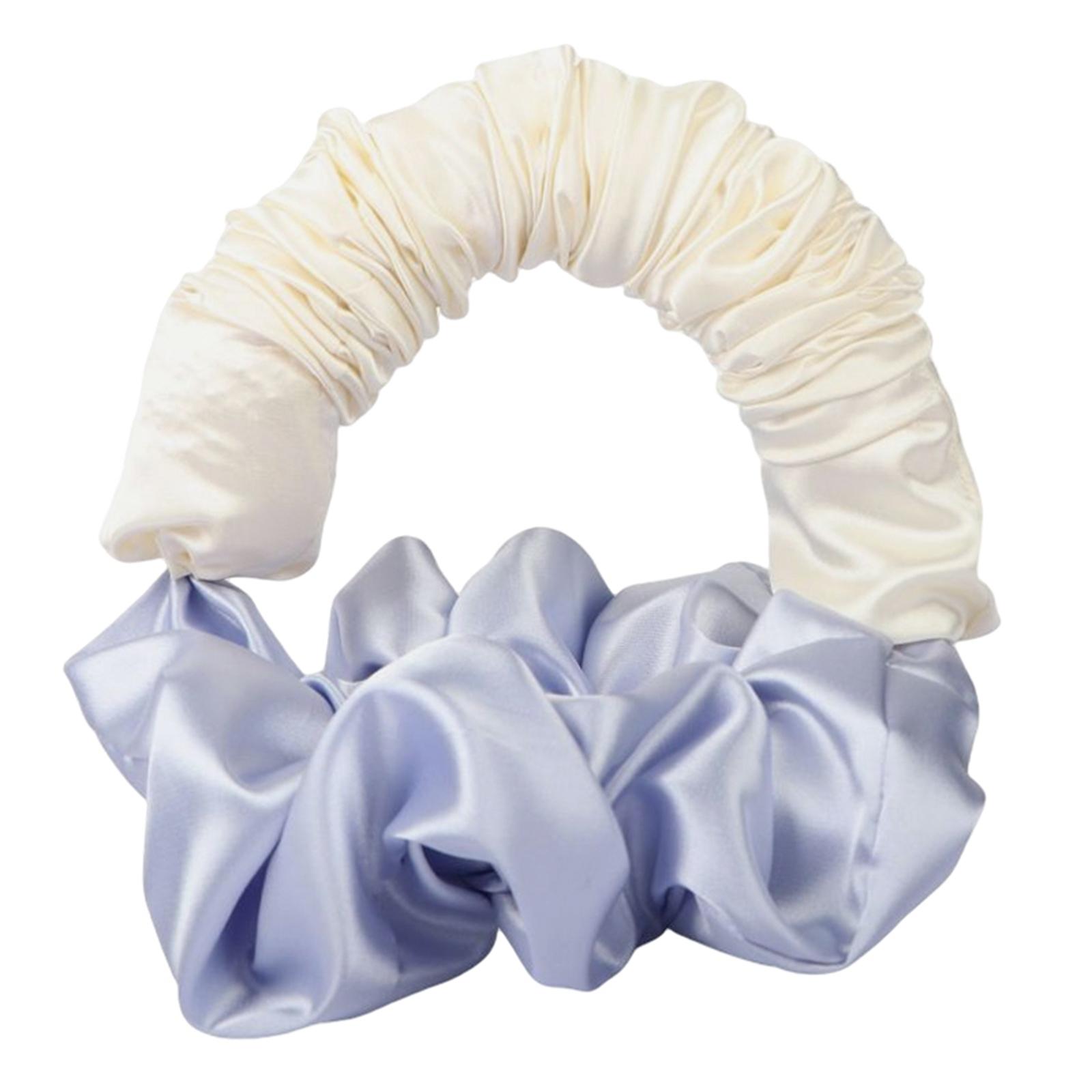 Mykt varmefritt hår krøller pannebånd hår scrunchies bølgeverktøy curler frisørverktøy varmeløs krøllestang lat krøller