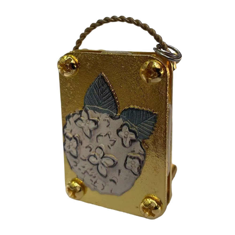 Micro Flower Press Miniature Flower Press Kit Plants Art Crafts Metal Flower Pressing DIY Pressed Flower Plant Preservation Kit: DARK GRAY