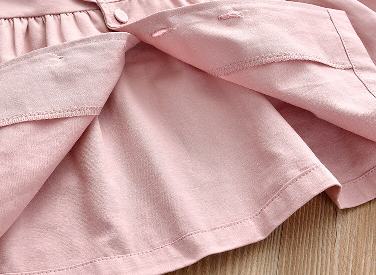 Meninas jaqueta 1-6 anos de idade moda blusão jaqueta primavera e outono nova cor sólida blusão colégio estilo menina jaqueta