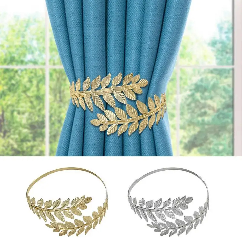 Metal Butterfly Curtain Tieback DIY Beautiful Curtains Tie Backs Exquisite Light Luxury Curtain Binding Strap