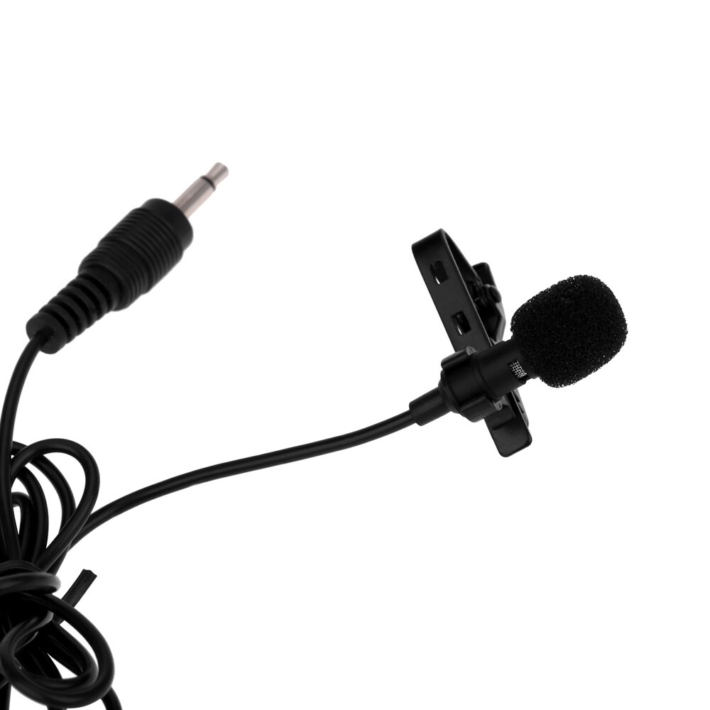 Super Revers Lavalier Dasspeld Metalen Mono Microfoon 3.5mm Wired met Kraag Clip Microfoons Mic voor Lound Speaker