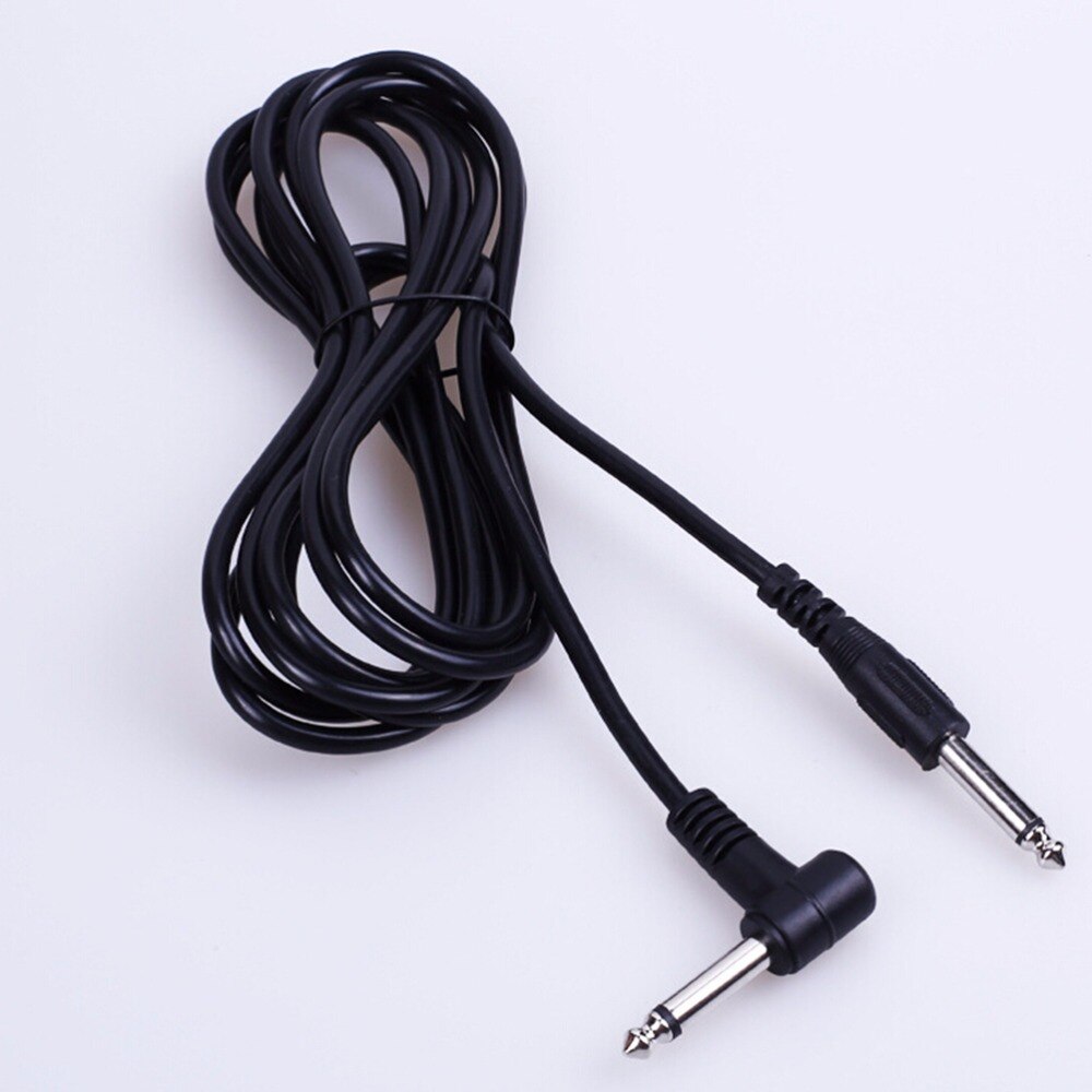 10FT Guitar-Amp Cable Electric Guitar Amplifier 3m Cord Wire Black Instrument Patch Cord Amplifier IRIN Lead Cable 6.35mm 1/4"