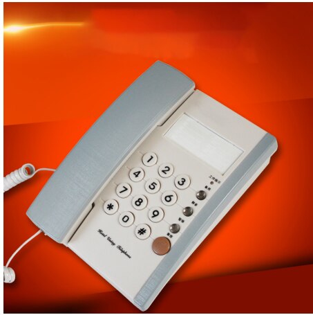 Fixed-line telephones for office work, wall-mounted hotel-specific wall-mounted non-screen landlines Home Office Corded Phone