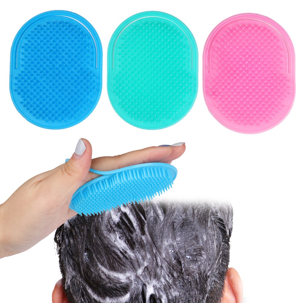 Pocket Travel Hair Comb Brush Men Beard Mustache Palm Scalp Massage Portable Hairbrush Hair Care Styling