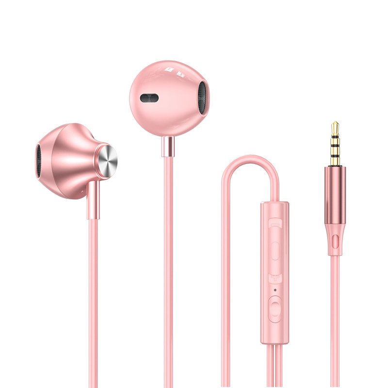 Typ C 3,5mm HIFI Stereo Verdrahtete Kopfhörer Schwere Bass in Ohr Kopfhörer Mit Mic Ohrhörer Lärm die Ermäßigung Gamer Headset für Xiaomi: schwarz