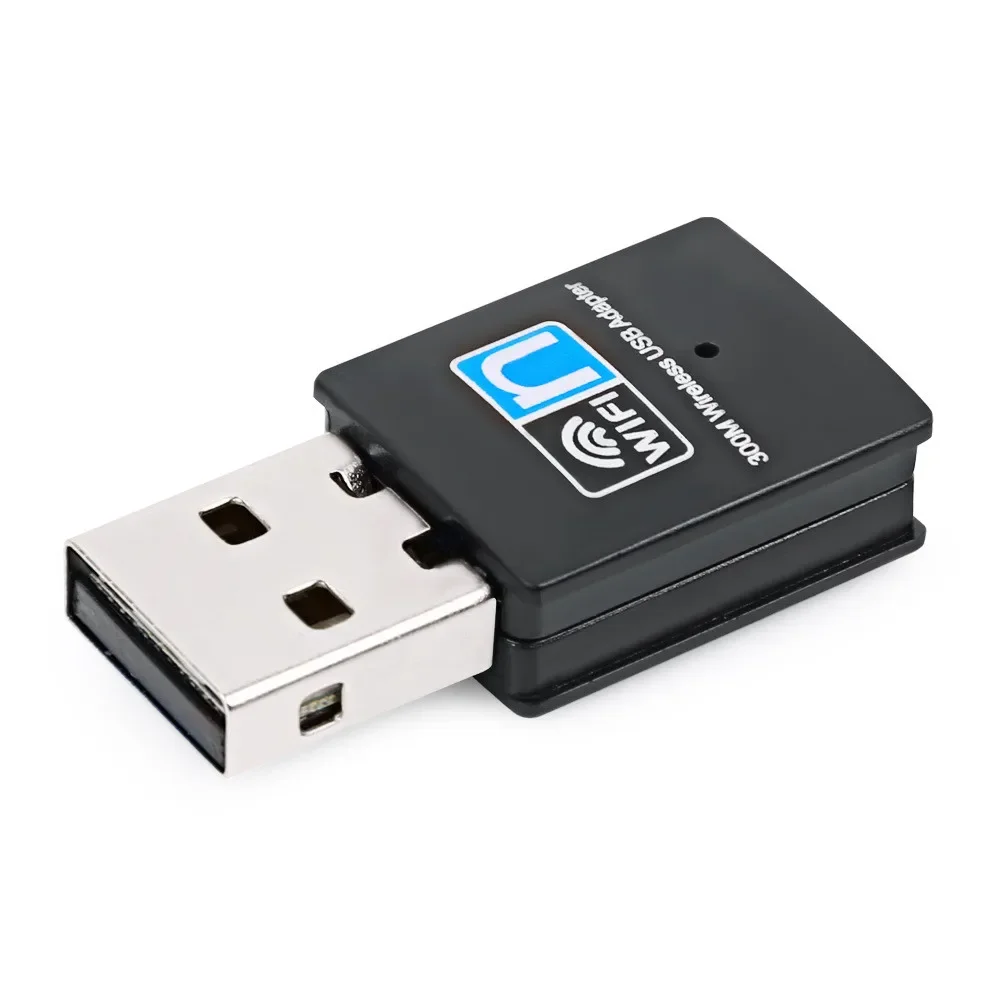 300 mbps trådlöst nätverkskort usb wifi-adapter 2.4g wifi-adapter wifi lan-kort wifi usb-dongel 802.11b/ g/n för bärbar dator windows: Default Title