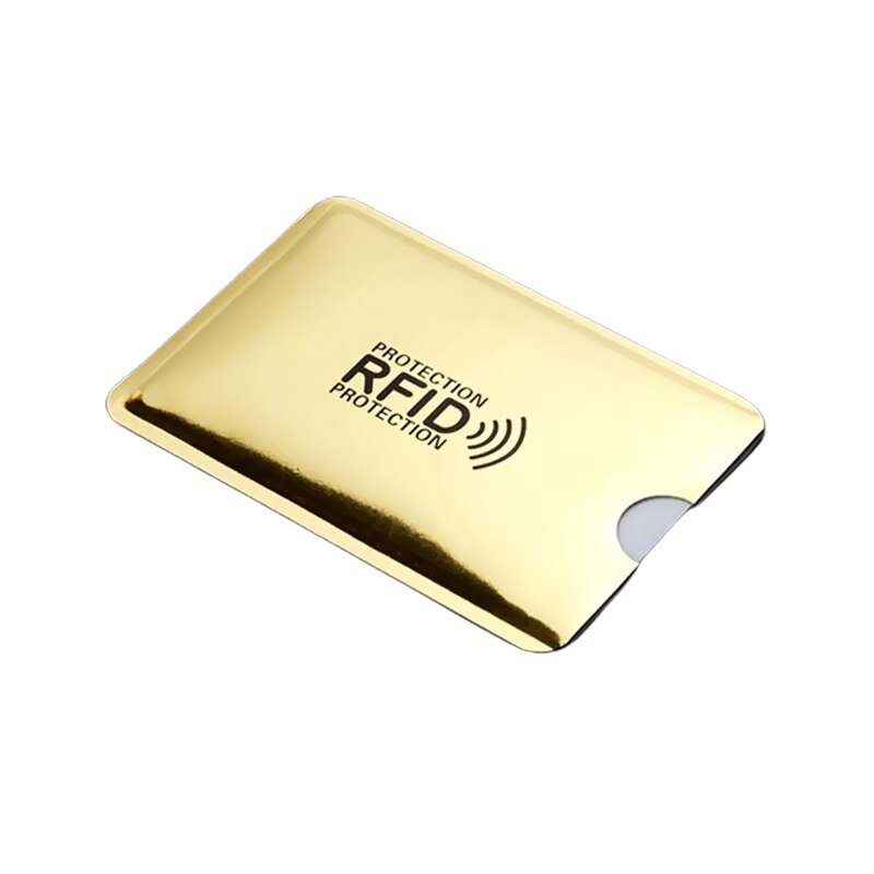 7 kpl anti-skannaus korttiholkit rfid esto korttipidike nfc lukija lukko pankkikortin suojakotelo alumiinifolio lompakon suoja