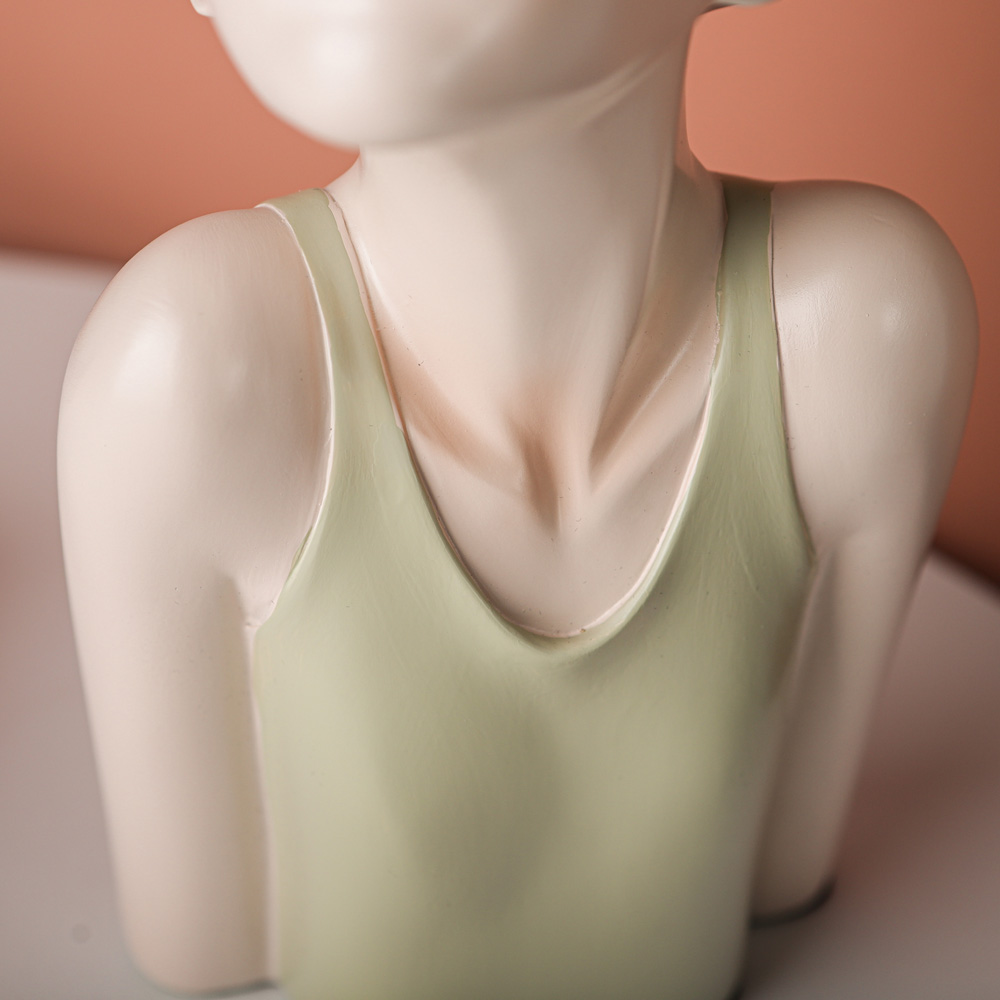 Sommerdekorationer sommerfugl pige statue dejlig til ven stueindretning bogreol tv skab boligindretning