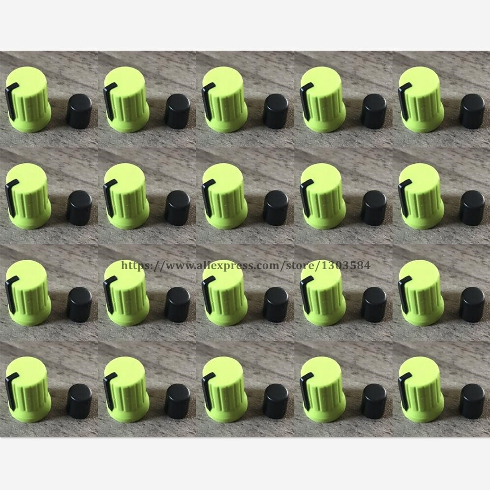 Bouton de commande rotatif vert, 20 pièces, pour Pioneer R1 RZ AERO S9 DIY DJ