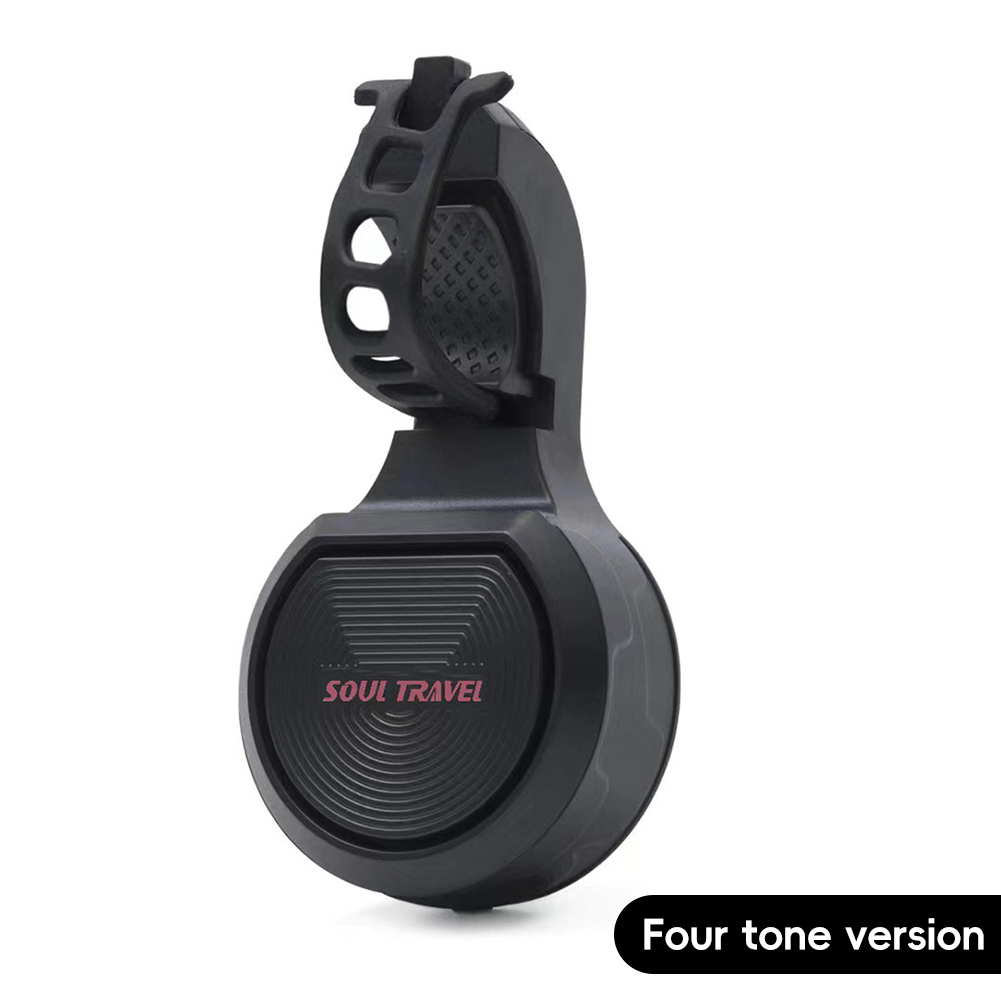 Bicycle Electric Bell Wireless Remote Control Anti-theft Alarm Bicycle Motorcycle Scooter Electric Horn Alarm IPX6 Waterproof: YELLOW