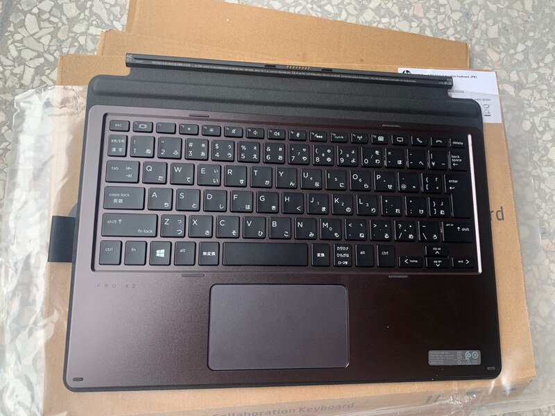 clavier de voyage pour HP Pro x2 612 G2 HSN-D06K, version anglaise et japonaise, Original: Japanese keyboard