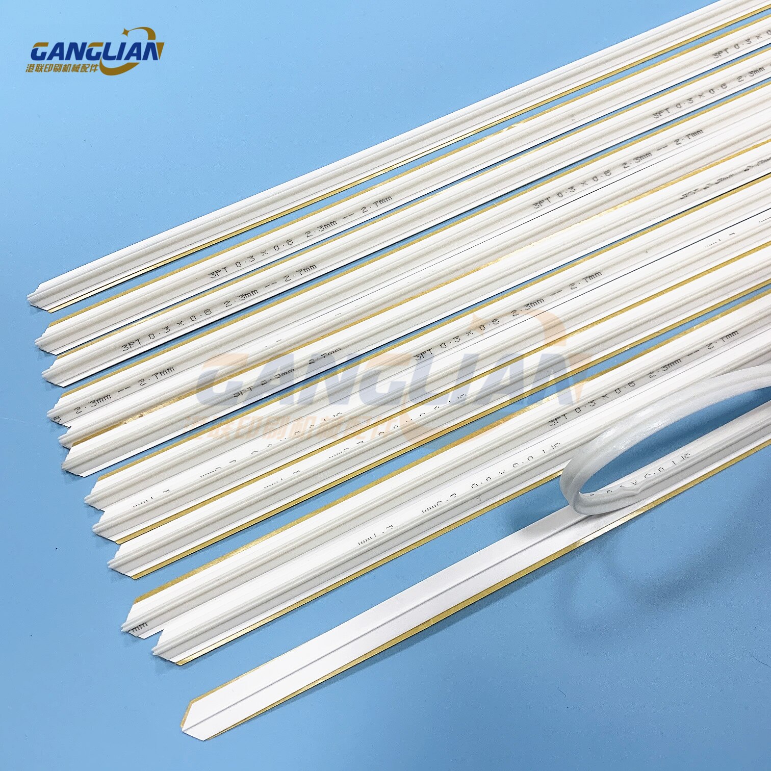 1 paquet 60 pièces rainage matrice PVC ligne inverse pressage 3PT/2.3-2.7 0.3*0.8
