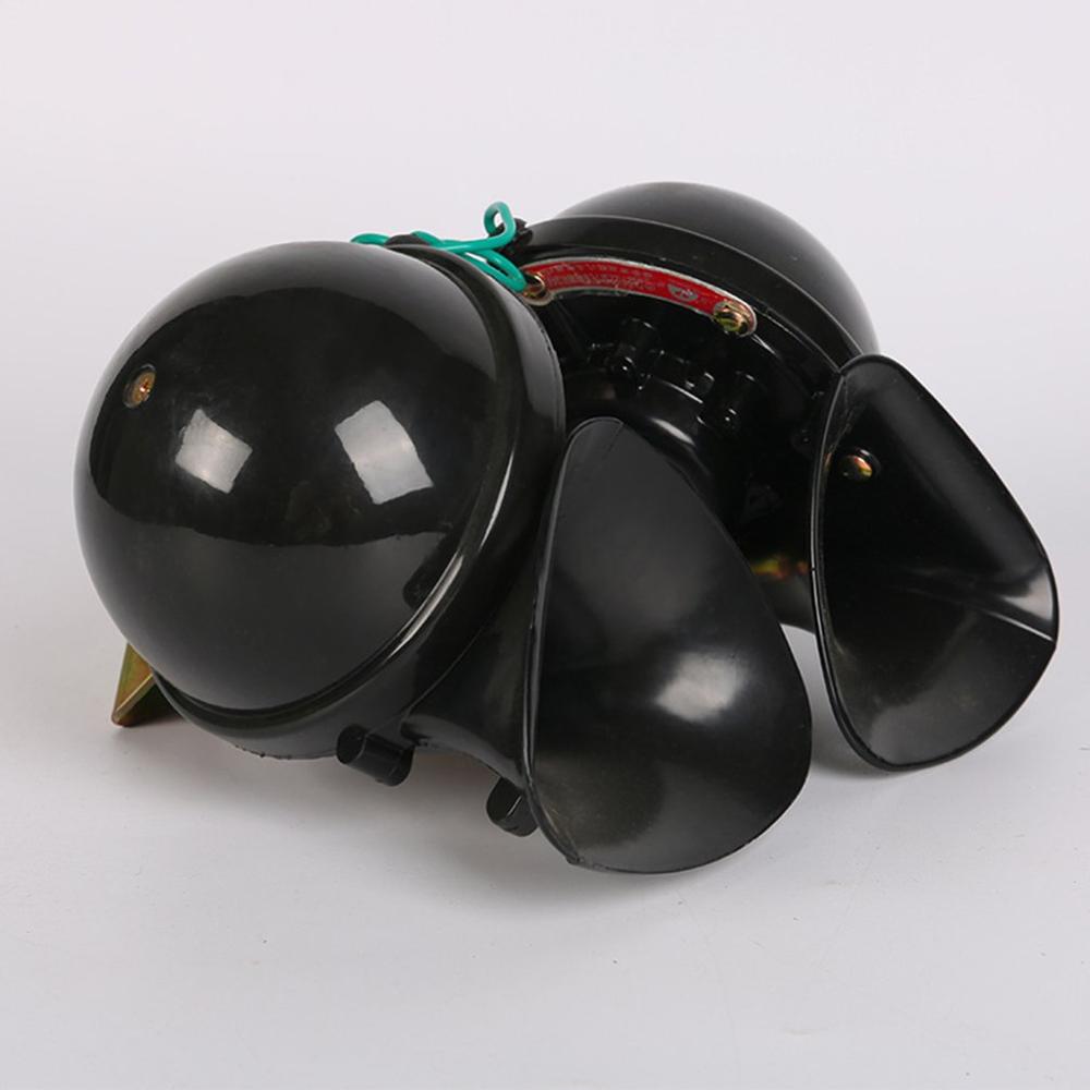 Effen Ijzeren Frame Shell Auto Fluitje Enkele Toon Grote Slak Hoorn Universele Claxon Fluitje Super Luide Claxon