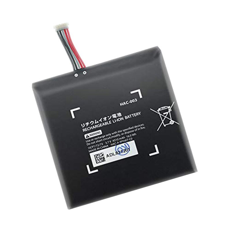 3.7v 4310mah Hac-003 Internal Replacement Li-Ion Battery Pack For Ns Nintendo Switch Game Console