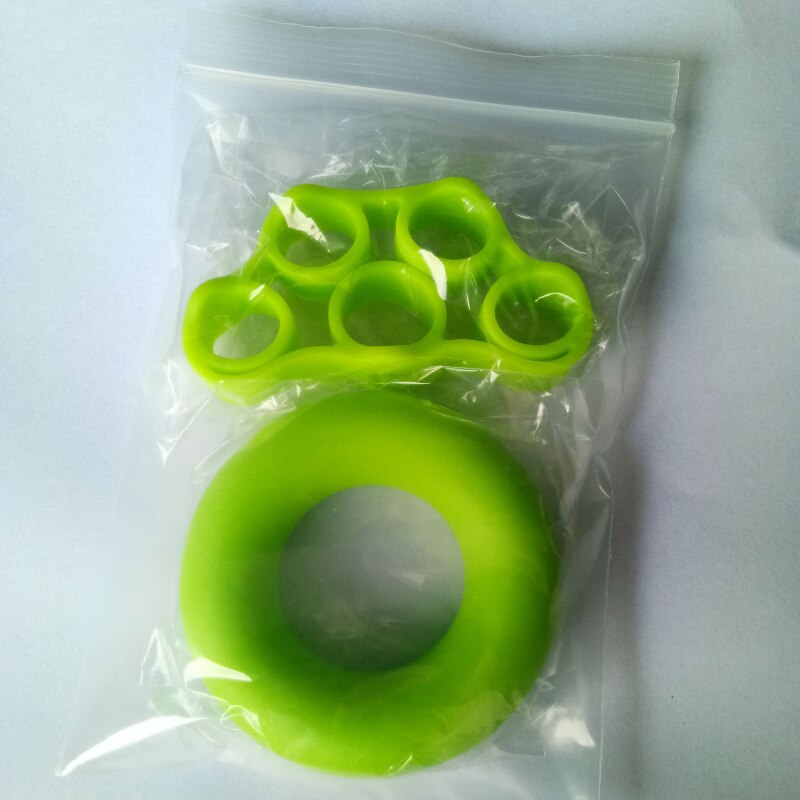 Ejercitador de mano extensor de dedos, ejercitador de muñeca, entrenador de dedos, gimnasio, simulador de guitarra, entrenador de dedos, Piano, ejercicio de agarre de mano: Green set