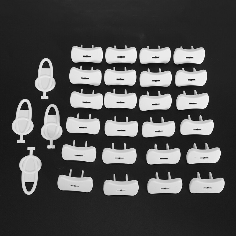 Baby Proofing(24 Stecker + 4 Tasten), Buchse Stecker Abdeckung für Baby Schutz, Buchse Abdeckung, 2-See Stecker Schutz für Art Protectio