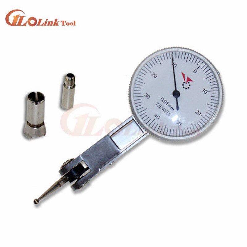 0-0.8mm 0.01mm Dial Test Indicator With 7 Jewels Dial Gauge Dial Indicator High accuracy