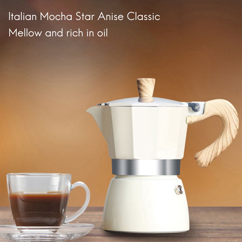 Cafetera eléctrica cubana para uso en el hogar, máquina para hacer café expreso, con percolador