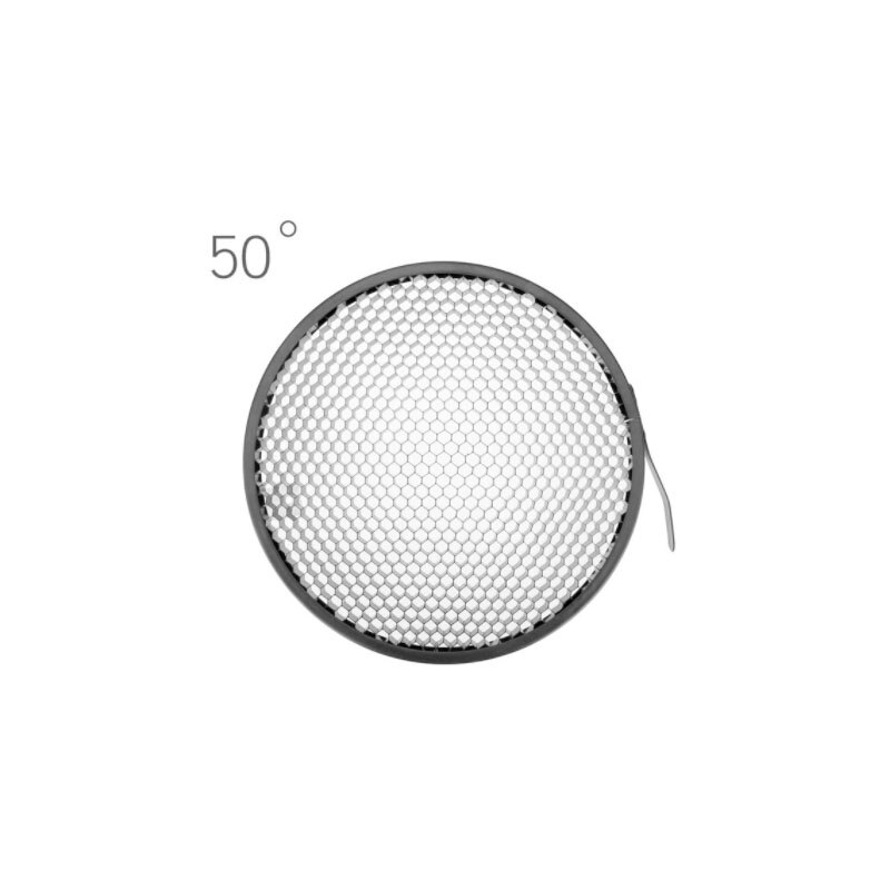 Réflecteur en aluminium grille en nid d'abeille 6.7 ''17cm 10 20 30 40 50 60 degrés pour Bowens, grille de réflecteur Standard, kit de Studio de photographie: 6mm reflector