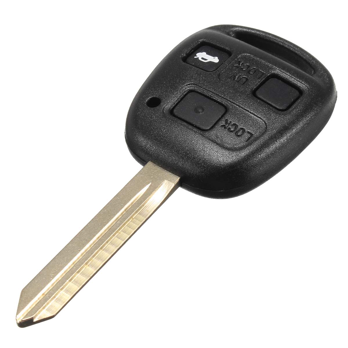 3 Knop Auto Afstandsbediening Sleutelhanger Shell Case Toy47 Sleutel Leeg Voor Toyota Corolla Camry Yaris Hiace Avensis