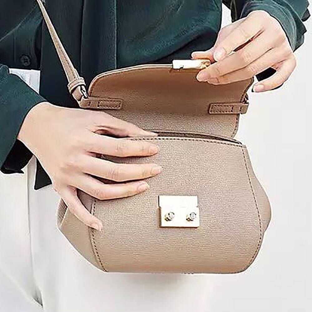 Lychee Life Single-Shoulder Bag Sewing Pattern Acrylic Leather Template DIY Handmade Leathercrafts Supplies