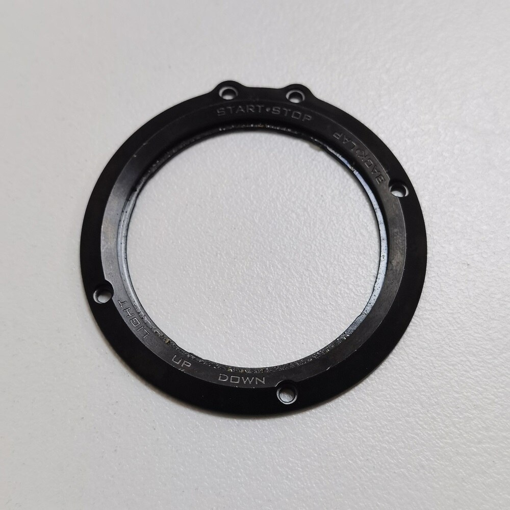 Original Garmin Fenix 3/HR Metal Frame GPS Multi-sport Training watch Front Cover Without Glass For Screen Replacement: Black