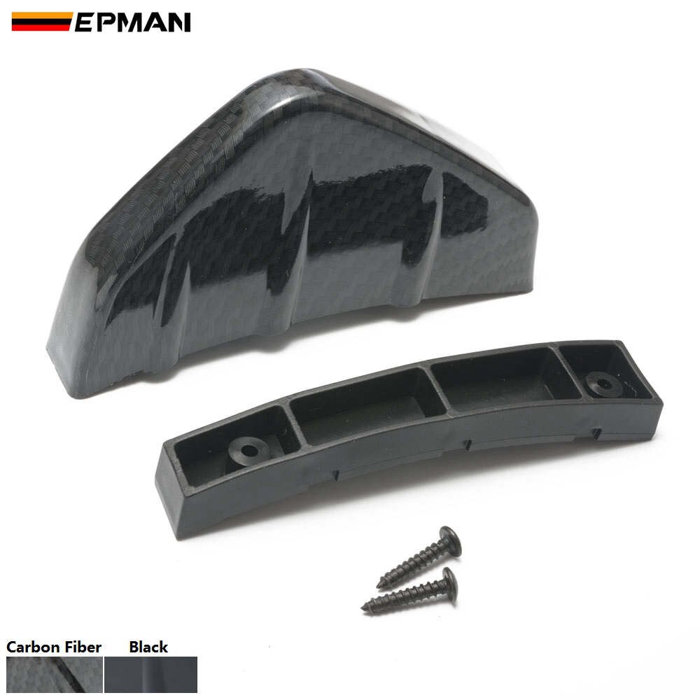 EPMAN Universal Modified Rear Bumper By Bumper Chassis Decorative Small Surrounded Cast Shark Diffuser Spoiler EPZLBH125