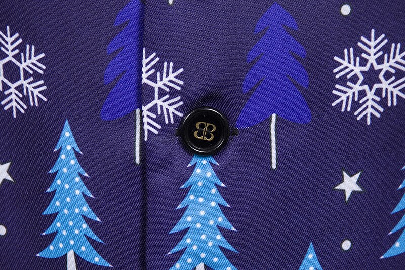 Christmas Dress Vest Men Classic V Neck Slim Fit Sleeveless Vest Waistcoat Men Party Wedding Tuxedo Vests Male Gilet Uomo