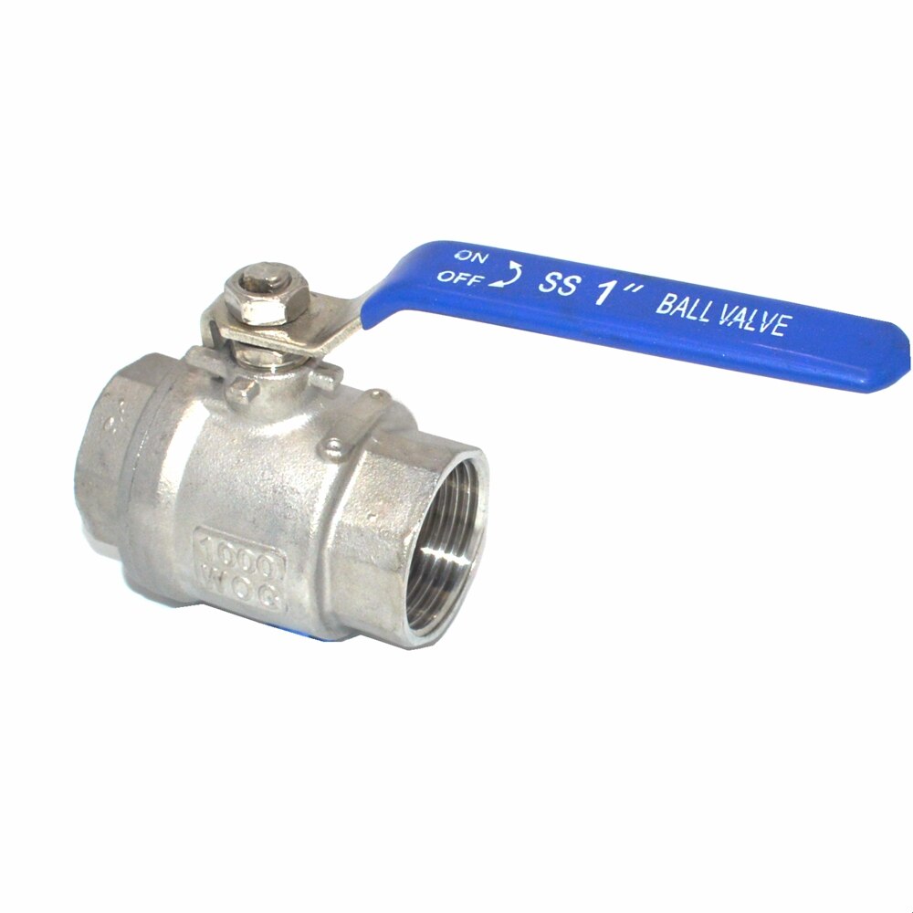 Hun lige lukket fuld porte 304 rustfri stål kugleventil