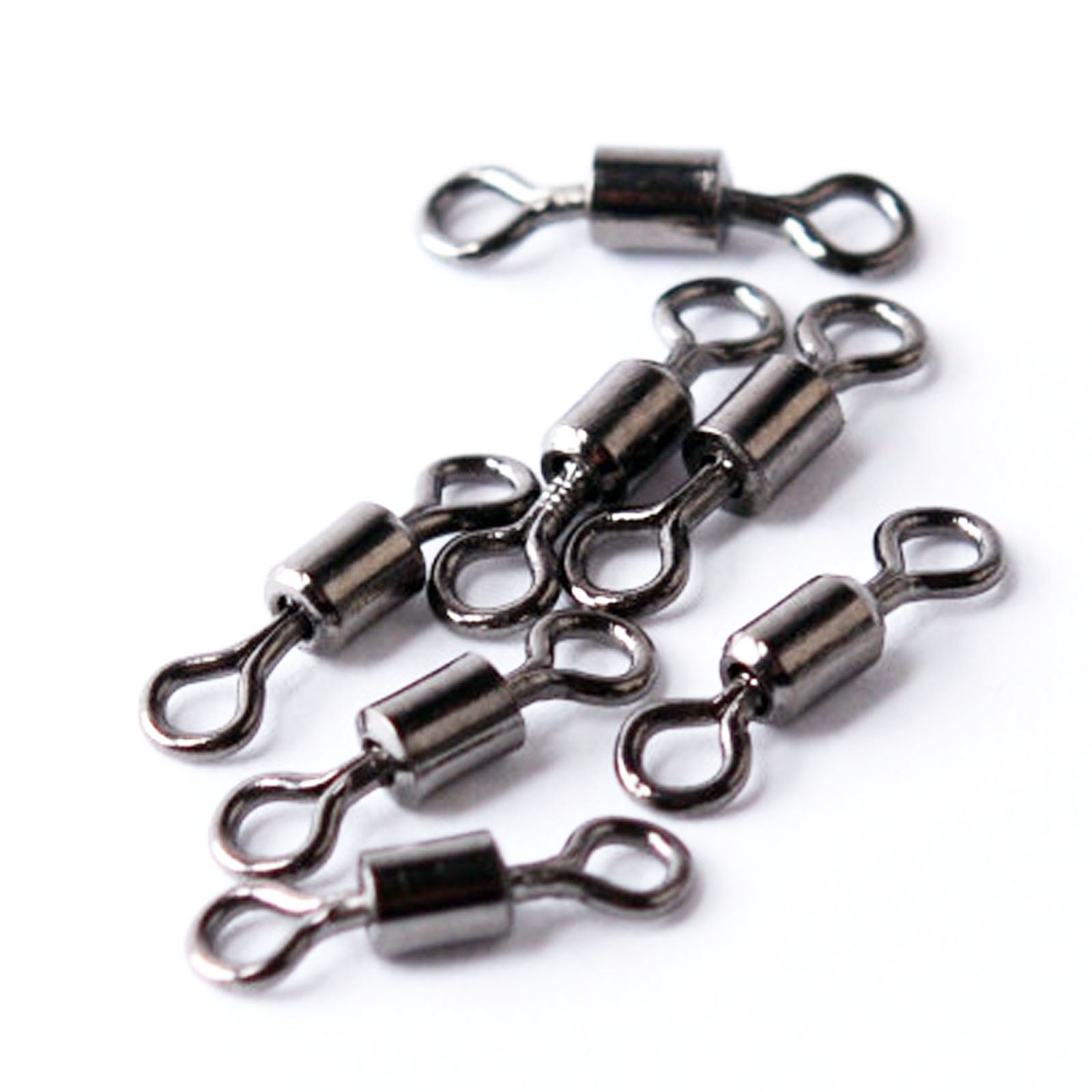 DNDYUJU 10/30/50pcsFishing Connector Rolling Swive... Grandado DNDYUJU 10/30/50pcsFishing Connector Rolling Swive... Grandado