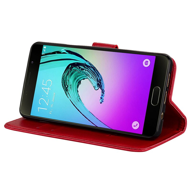 Leather Flip Case For Samsung Galaxy A3 Case Phone Wallet Coque For Samsung A3 Cover Case Blue A310F SM A310 A 3 6 A36