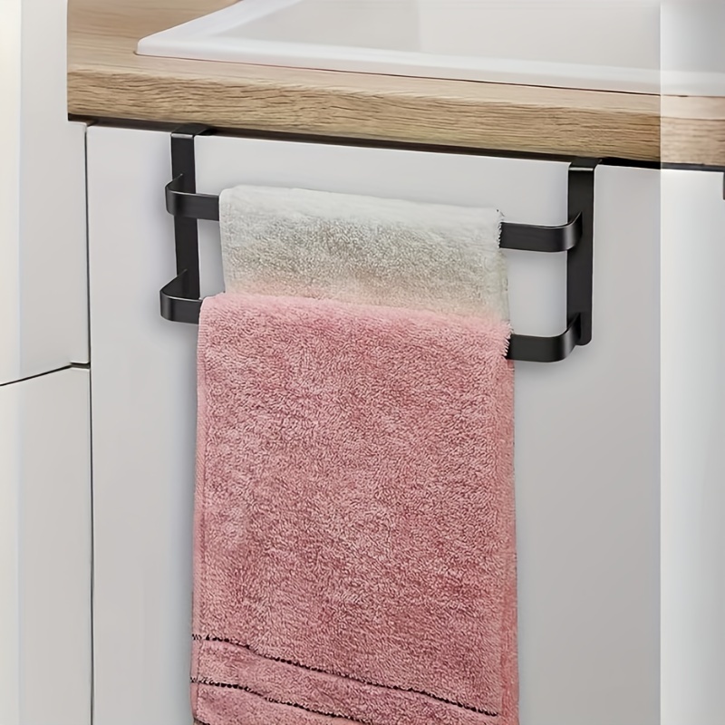 Kitchen Cabinet Towel Rack Towel Rack Over Door Cabinet Door Towel Rail Bathroom Double Towel Rail Rack Shower Door Hanger