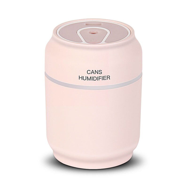 Humidificateurs 3 en 1 boîtes | Purificateur d'air, humidificateur changement de nuit, lampe diffuseur, Mini USB mignon, peut forme brumisateur arôme: Pink