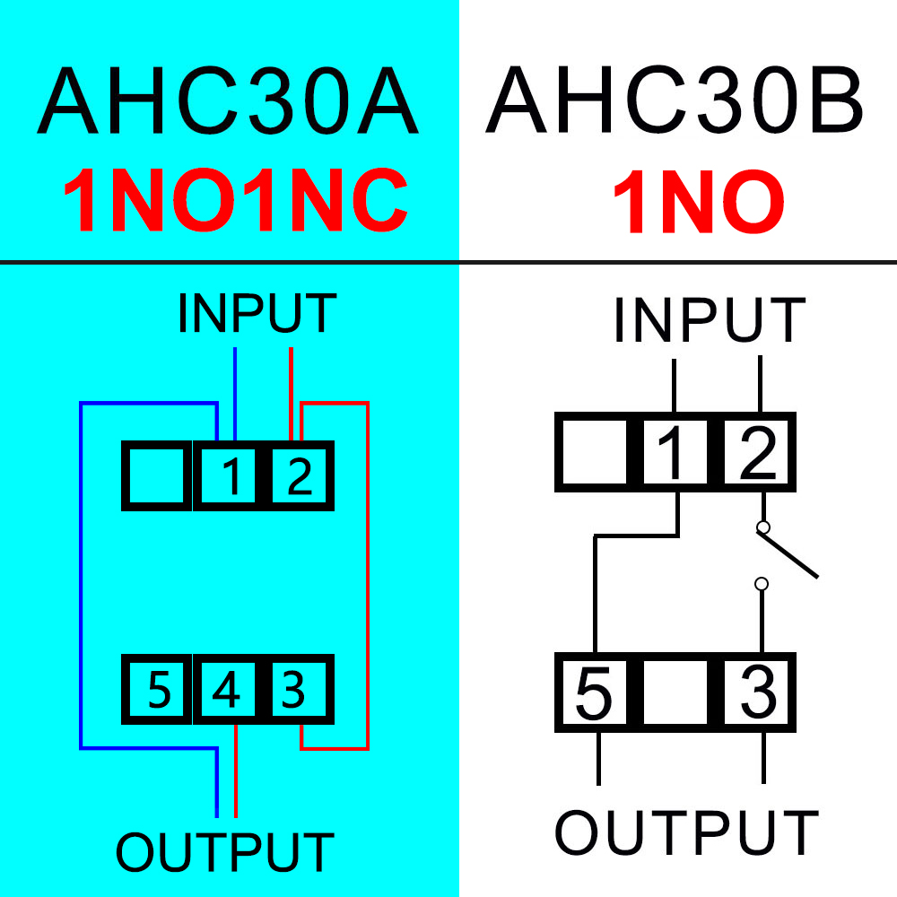 AHC30A Nieuw Type 40A Din Rail 2-draads Wekelijks 7 Dagen Programmeerbare Digitale TIJDSCHAKELAAR Relais Timer AC 12V 24V 110V 220-240V
