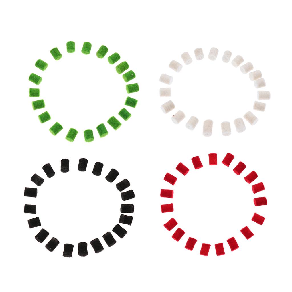 20pz Sassofono Paraurti Feltri Parti di Riparazione per contralto tenore Sax soprano