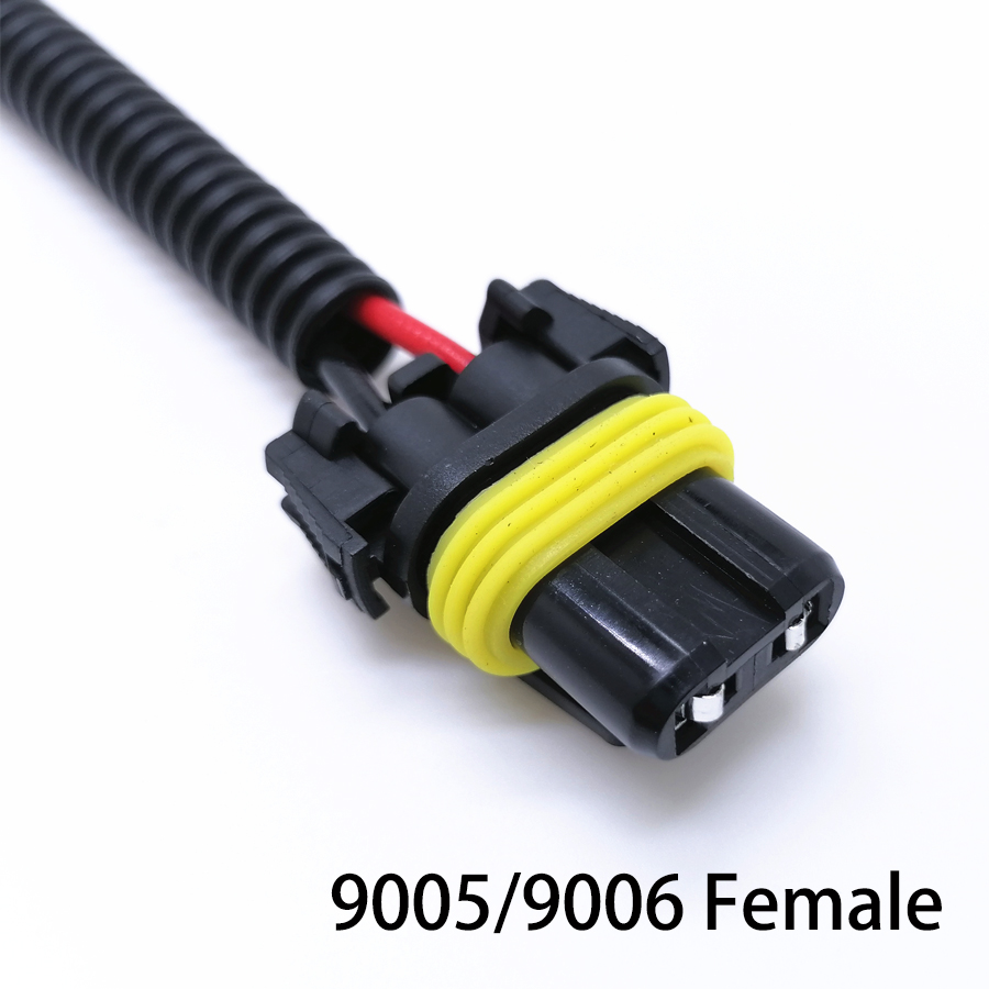 NHAUTP 2 uds HB3 9005 HB4 9006 hembra a H11 conector macho arnés de cableado faro de coche luz antiniebla Cable adaptador de enchufe