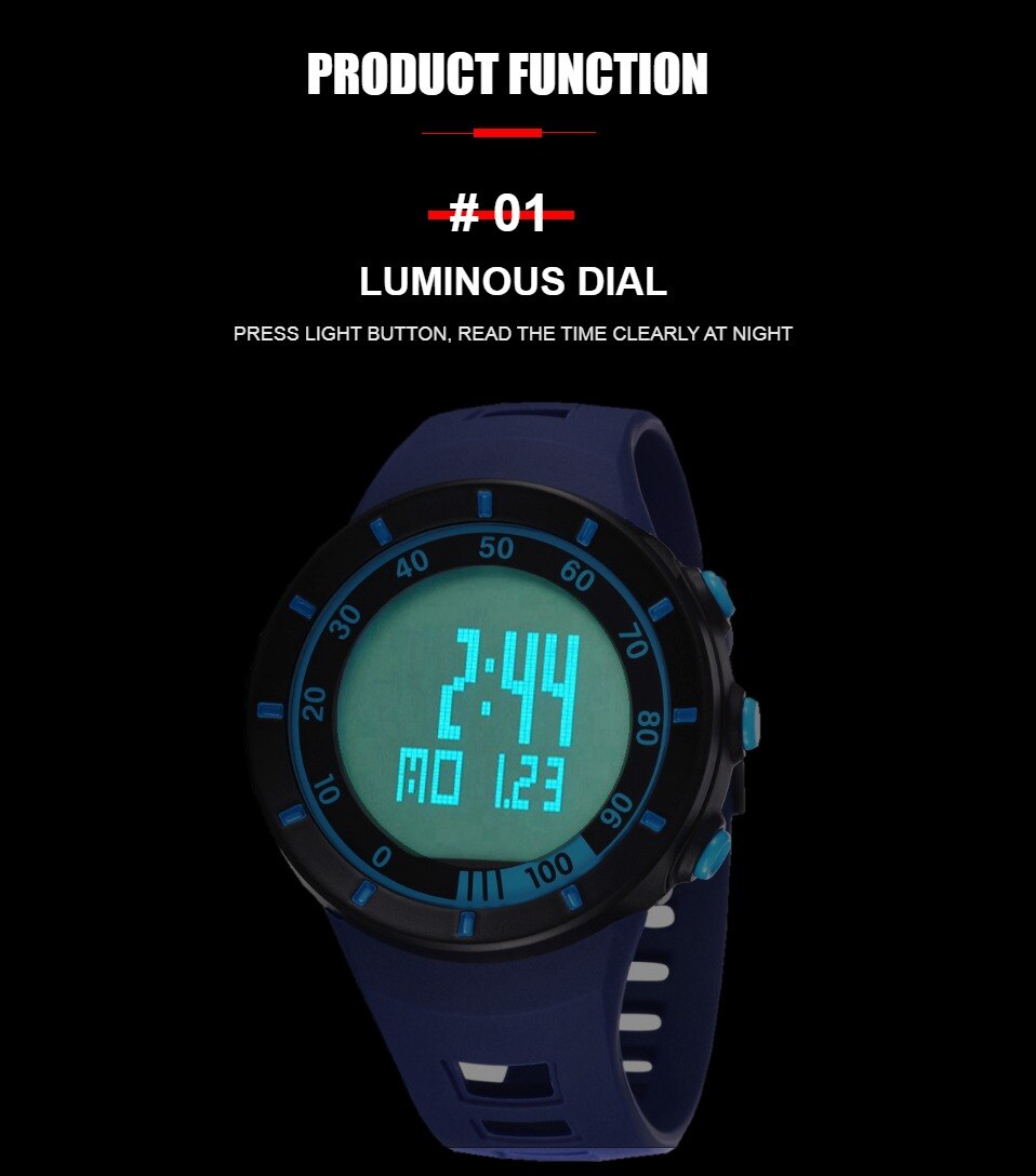 Digital Women Watches reloj mujer Yellow Waterproof Sport Lady Watch Electronic Silicone Couple Wrist Watch For Lover