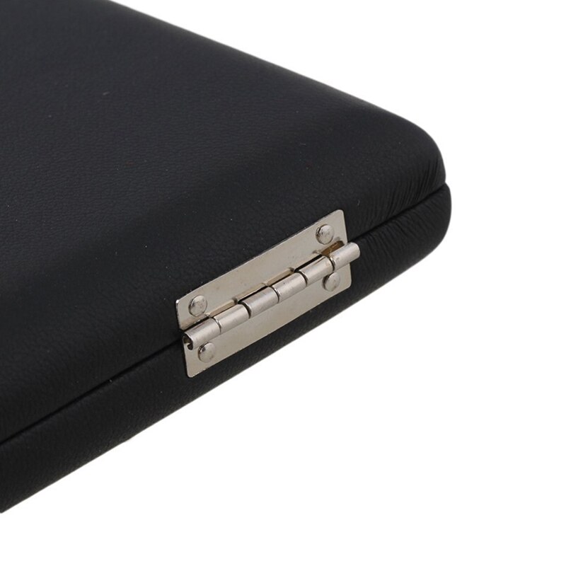 Caja de cañas para oboes, funda de madera a prueba de humedad + cubierta de cuero PU, funda de lengüeta para 6 uds cañas para oboes