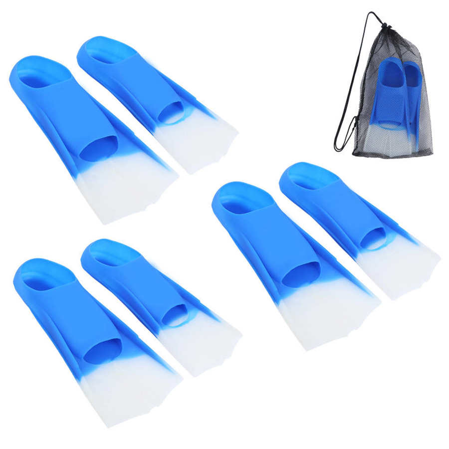 Swimming Flippers Swim Fins Diving Flippers Adult Snorkeling Foot Flippers KIDS Diving Fins Swimming Assistant Tool Equipment
