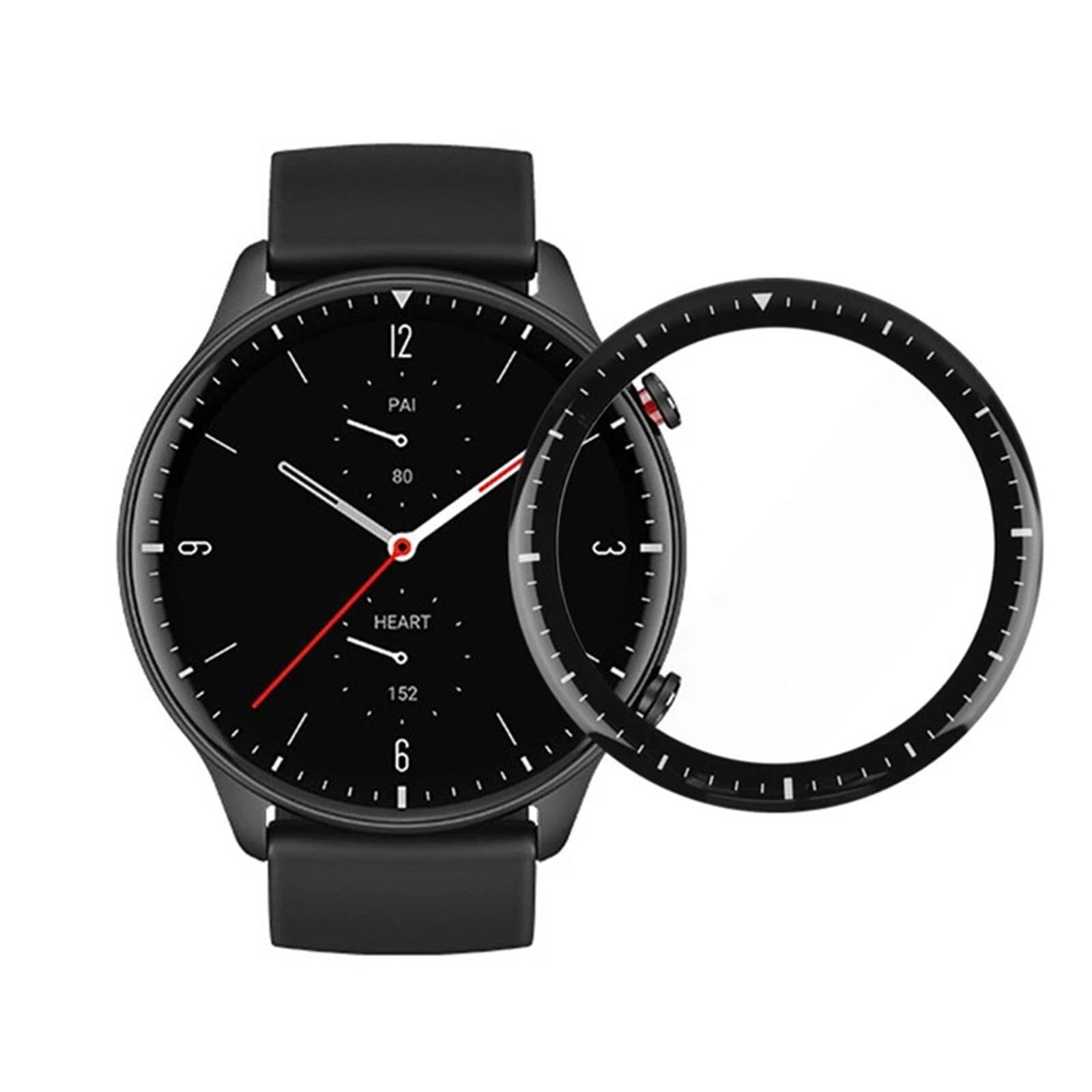 5Pcs Soft Tpu (Geen Glas) beschermende Film Voor Huami Amazfit Gtr2 Horloge Full Screen Protector Cover Gtr 2 Smartwatch Bescherming