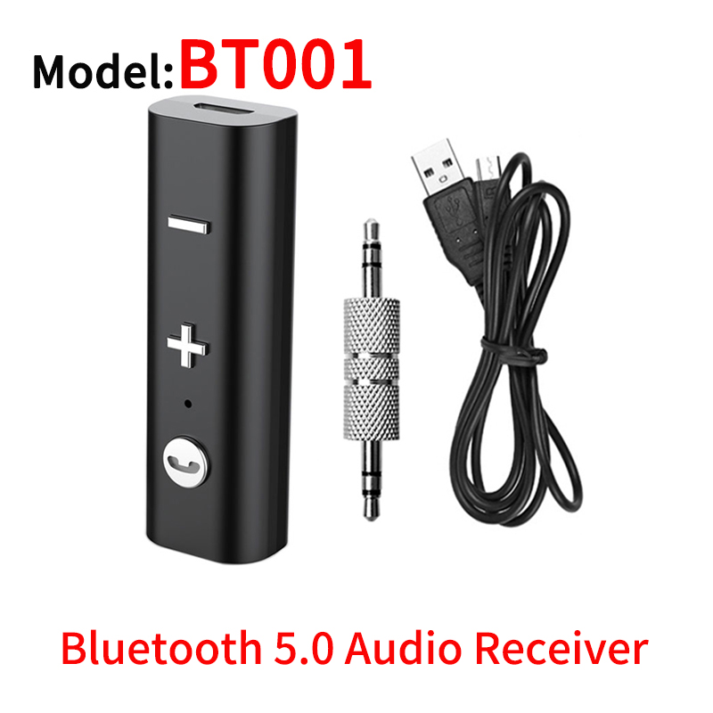 Vaorlo C28 ZF360 Bluetooth 5.0 Audio Adapter Stereo Muziek 3.5Mm Aux Draadloze Bluetooth Zender Ontvanger Voor Auto Hoofdtelefoon Tv: BT001 Receiver