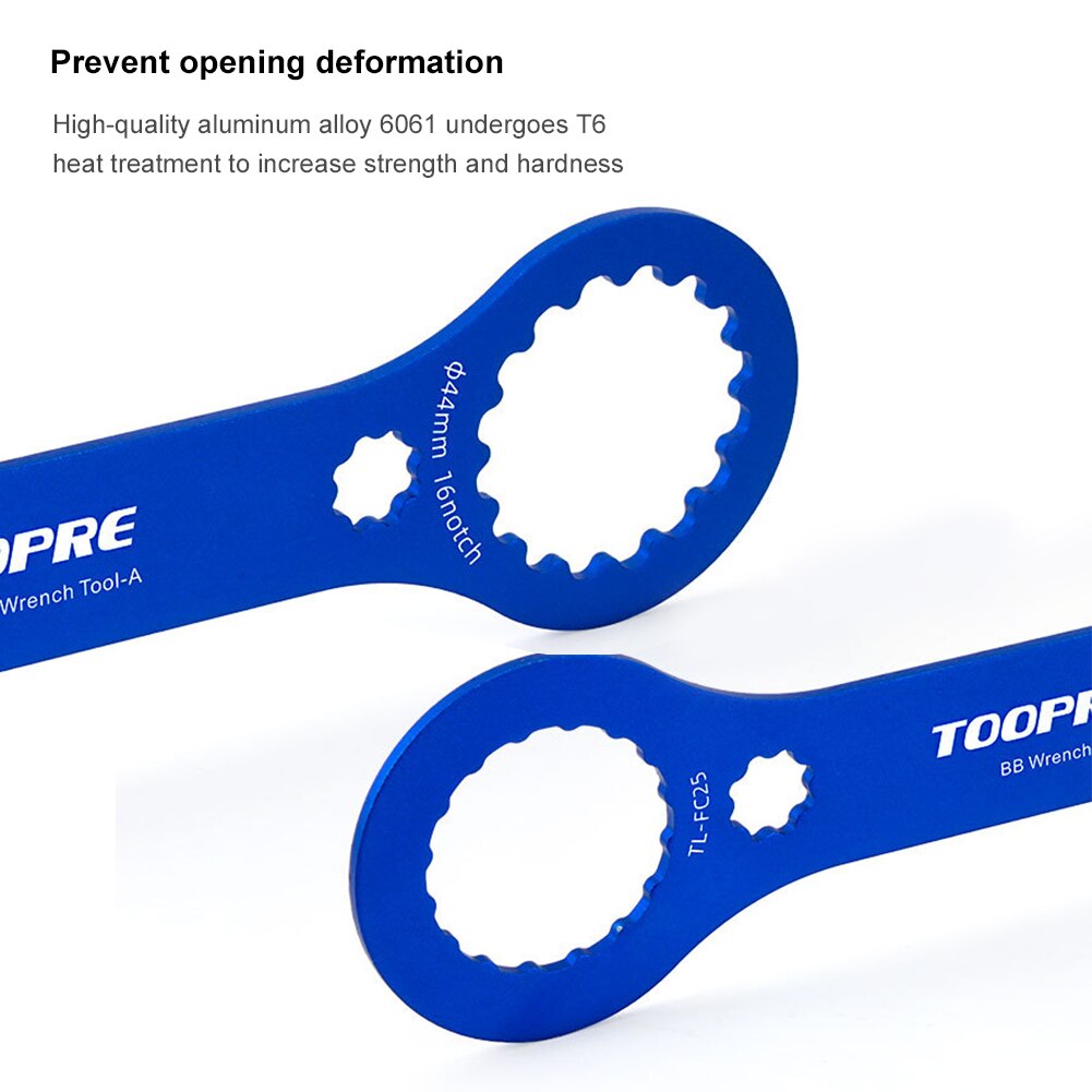Multi-function bottom bracket wrench 44mm 46mm 16 24 caliber tool, for BBR60 MT800 MT9100 XDR DA TL-FC25 BB chassis repair tool