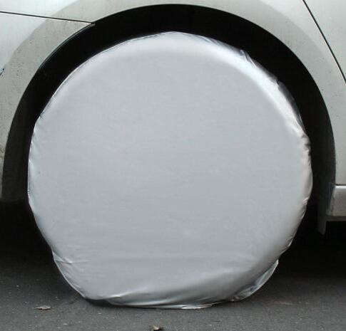Ensemble de 4 couvertures de pneu de roue de voiture de RV résistantes pour le camping-Car de remorque de camion