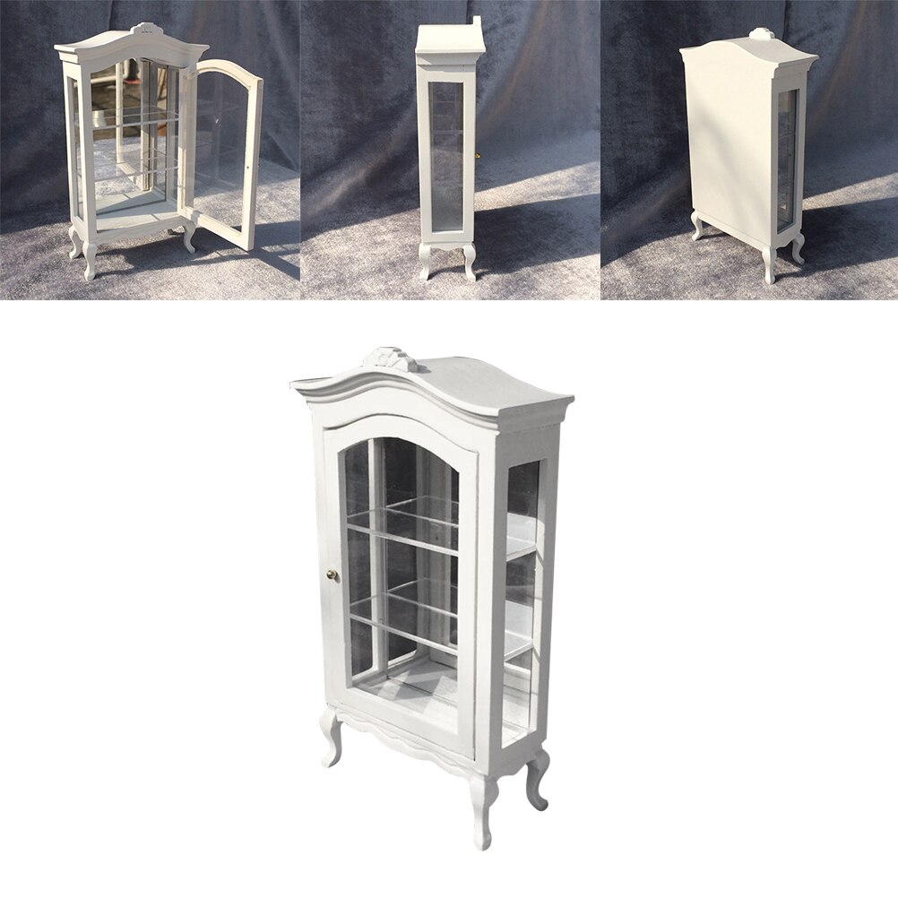 1pc mini skap dekorative søte møbler tilbehør miniatyr skap møbler skap for barn jenter gutter