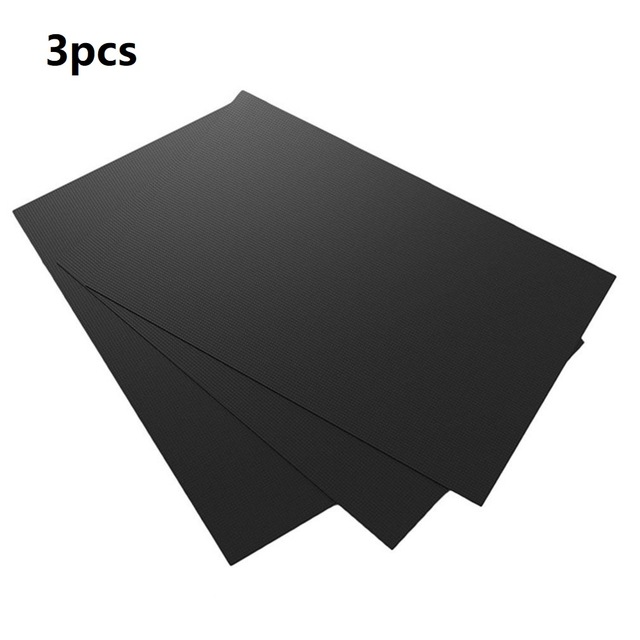 Non-stick BBQ Grill Mat Barbecue Baking Pad Reusable Barbecue Grill Mesh Mat For Outdoor Cooking BBQ Grill Accessories: 3pcs black Mat