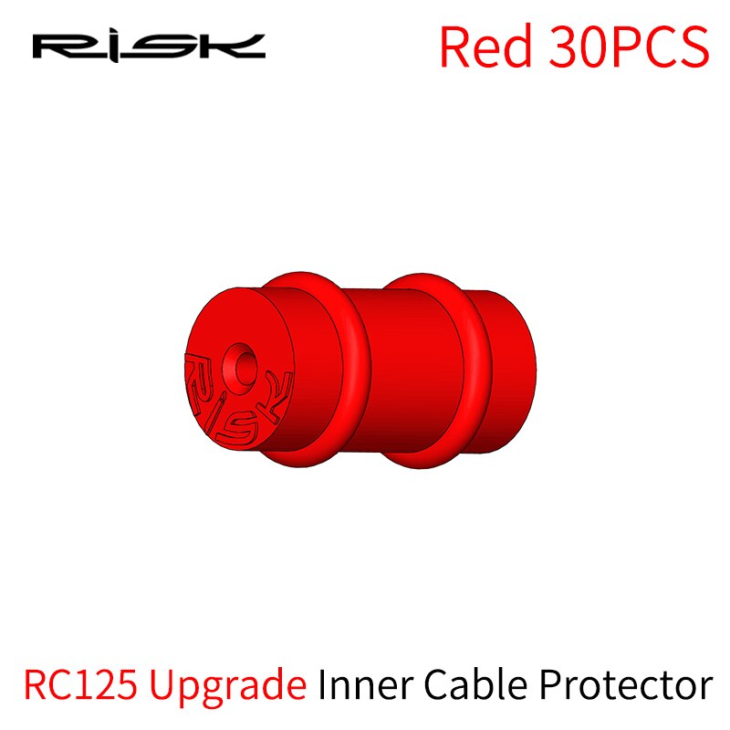 Risico transparante fietsrem shifter siliconen o-ring shifter binnenleiding afdekking wrijving vermijden achthoekige o-ring fietsaccessoires: 2