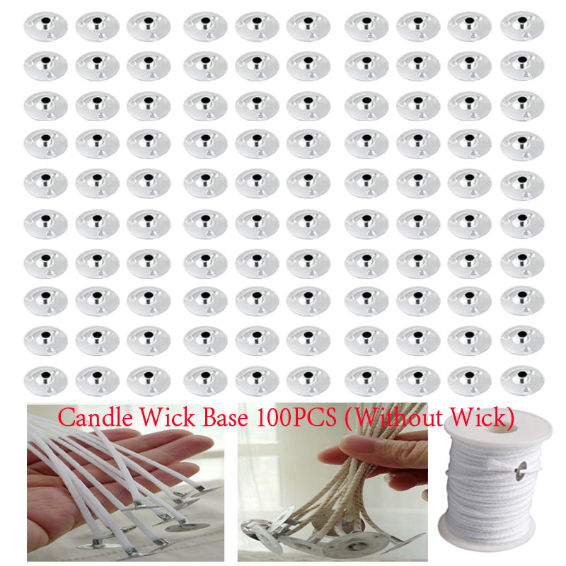 61 m Baumwollkerzendocht, Rollkern, rauchfrei, Aromatherapie, zylindrischer Kerzenfaden, handgefertigtes Kerzenherstellungsset, DIY-Kerzenzubehör: Licht Grün