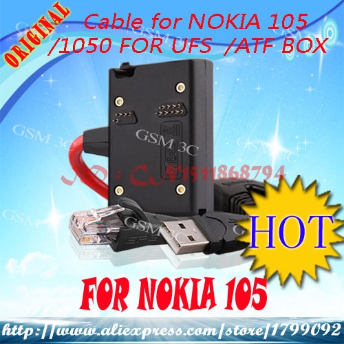 Kabel voor nokia 1050/105 voor JAF/UFS/ATF doos voor Nokia flash & unlock & reparatie