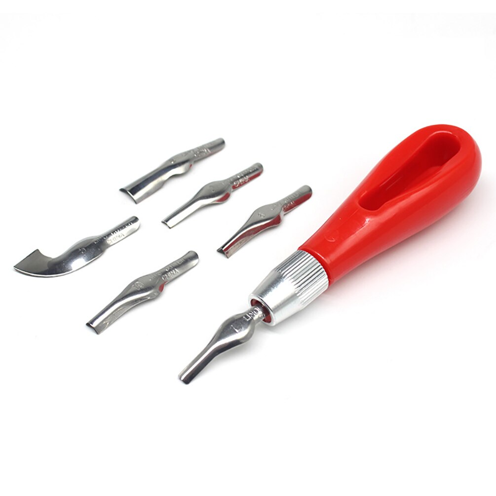 Carving Tool for Fabric Leather Multifunctional Practical DIY Engraving Manual Cutter Tools Sets Leather Craft Tool